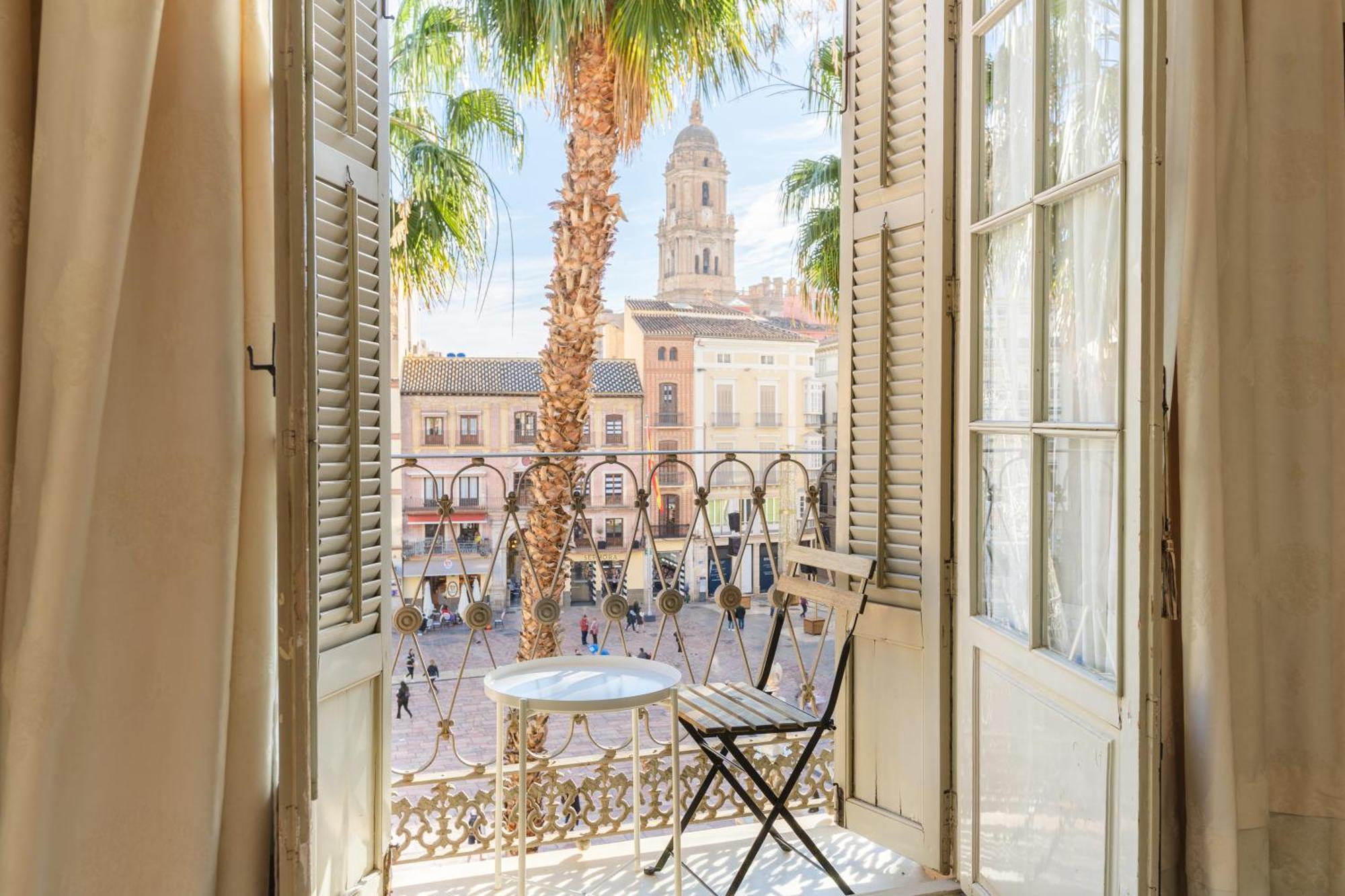 Plaza De La Constitucion Apartamento Málaga Exterior foto
