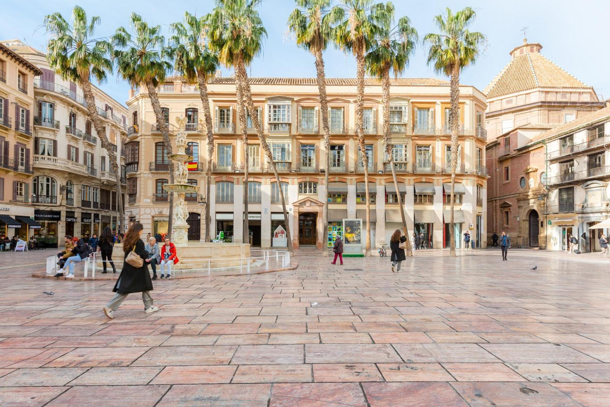 Plaza De La Constitucion Apartamento Málaga Exterior foto