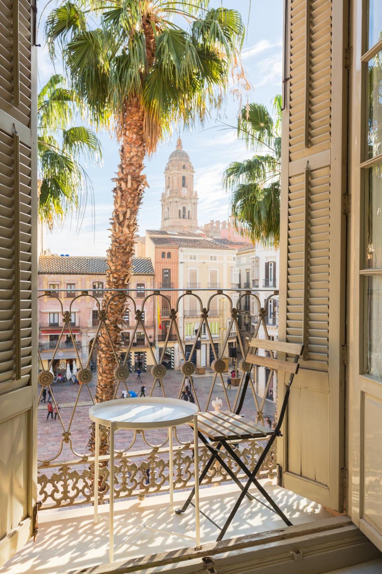 Plaza De La Constitucion Apartamento Málaga Exterior foto